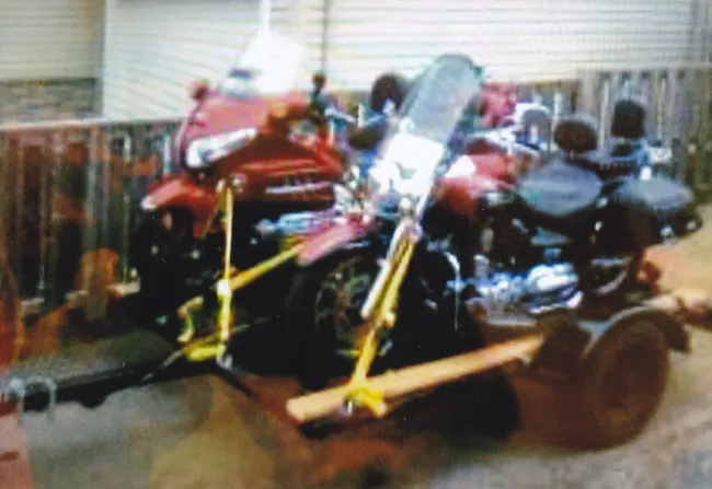 2020 - Custom built motorcycle trailer in Cobourg