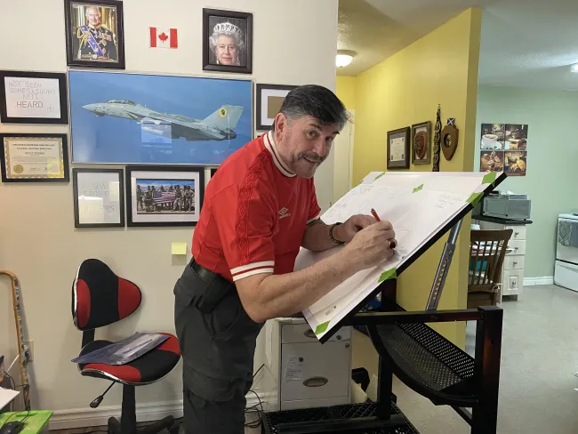 Kevin Nicholson at Hawk Designs